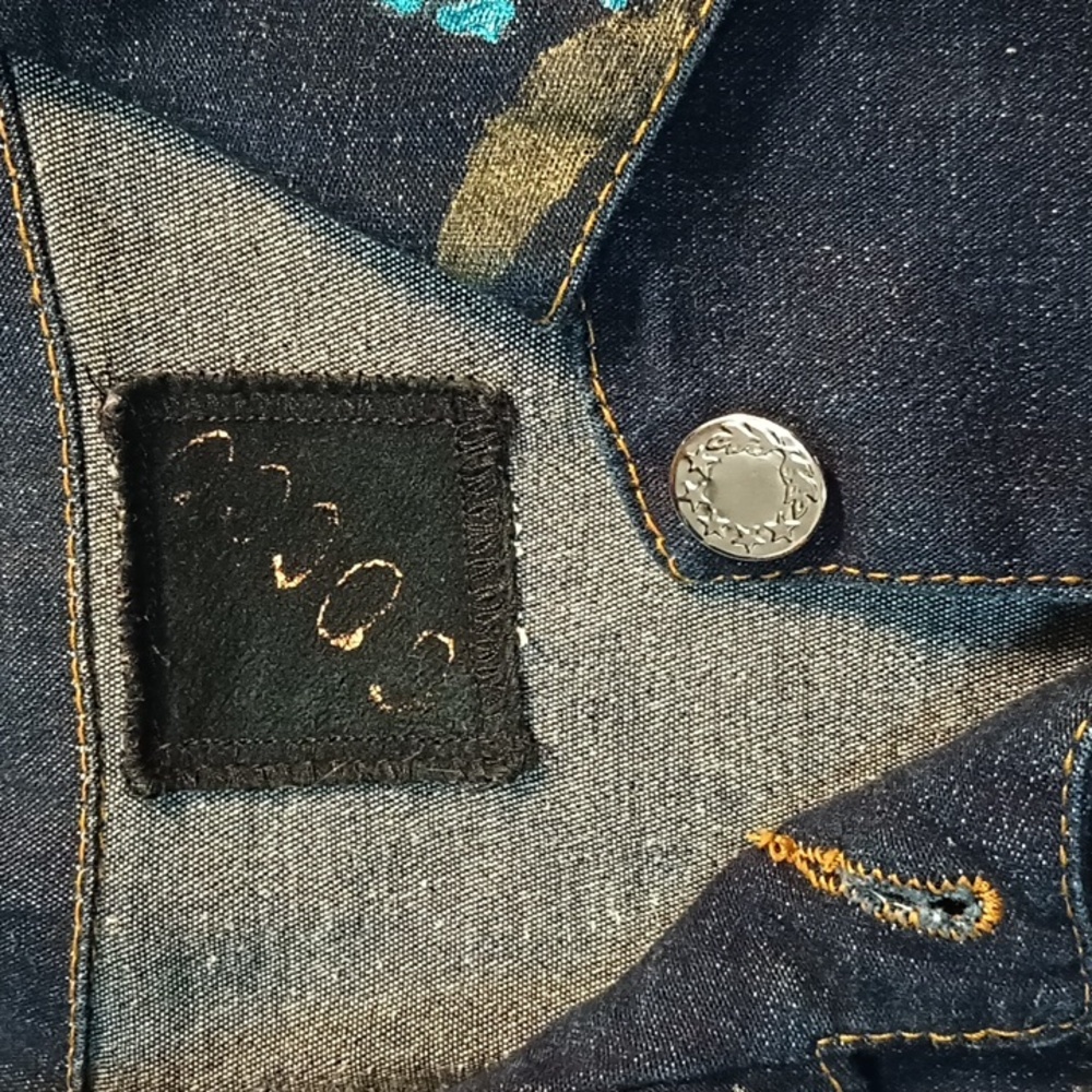 Custom Denim Jacket Shirt - Picture 2 of 6